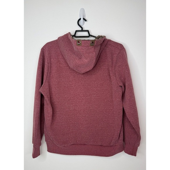 Leehanton Hoodie Women's 2XL Pullover‎ Leopard Hooded Sweatshirt Casual - Picture 2 of 9